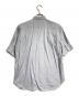 COMME des GARCONS HOMME PLUS (コムデギャルソンオムプリュス) ショートスリーブステッチシャツ/Short-sleeved stitch shirt グレー サイズ:S：15000円