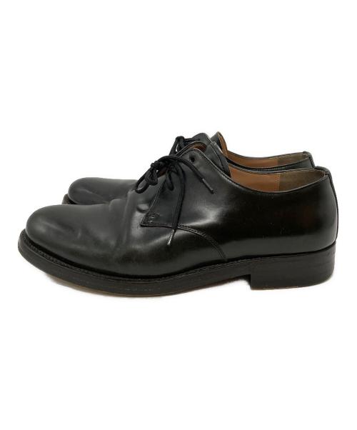 HEINRICH DINKELACKER（ハインリッヒディンケラッカー）HEINRICH DINKELACKER (ハインリッヒディンケラッカー) プレーントゥオックスフォードシューズ/Plain Toe Oxford(s) ブラック×グリーン サイズ:8の古着・服飾アイテム
