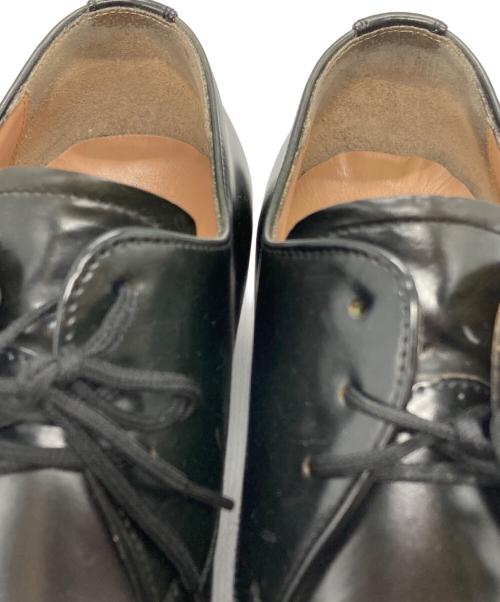 HEINRICH DINKELACKER（ハインリッヒディンケラッカー）HEINRICH DINKELACKER (ハインリッヒディンケラッカー) プレーントゥオックスフォードシューズ/Plain Toe Oxford(s) ブラック×グリーン サイズ:8の古着・服飾アイテム
