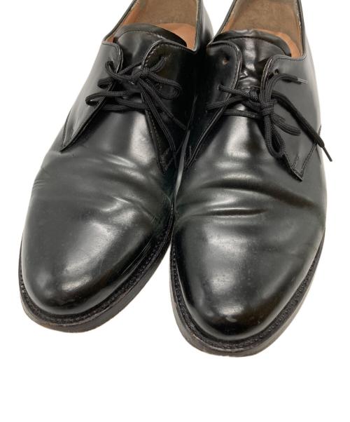 HEINRICH DINKELACKER（ハインリッヒディンケラッカー）HEINRICH DINKELACKER (ハインリッヒディンケラッカー) プレーントゥオックスフォードシューズ/Plain Toe Oxford(s) ブラック×グリーン サイズ:8の古着・服飾アイテム