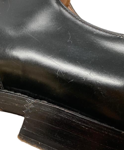 HEINRICH DINKELACKER（ハインリッヒディンケラッカー）HEINRICH DINKELACKER (ハインリッヒディンケラッカー) プレーントゥオックスフォードシューズ/Plain Toe Oxford(s) ブラック×グリーン サイズ:8の古着・服飾アイテム