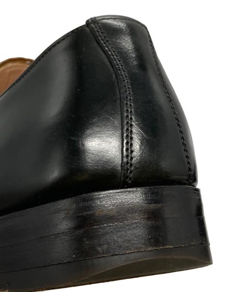 HEINRICH DINKELACKER（ハインリッヒディンケラッカー）HEINRICH DINKELACKER (ハインリッヒディンケラッカー) プレーントゥオックスフォードシューズ/Plain Toe Oxford(s) ブラック×グリーン サイズ:8の古着・服飾アイテム