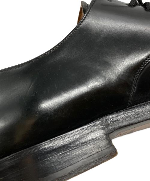HEINRICH DINKELACKER（ハインリッヒディンケラッカー）HEINRICH DINKELACKER (ハインリッヒディンケラッカー) プレーントゥオックスフォードシューズ/Plain Toe Oxford(s) ブラック×グリーン サイズ:8の古着・服飾アイテム