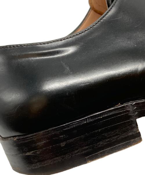 HEINRICH DINKELACKER（ハインリッヒディンケラッカー）HEINRICH DINKELACKER (ハインリッヒディンケラッカー) プレーントゥオックスフォードシューズ/Plain Toe Oxford(s) ブラック×グリーン サイズ:8の古着・服飾アイテム