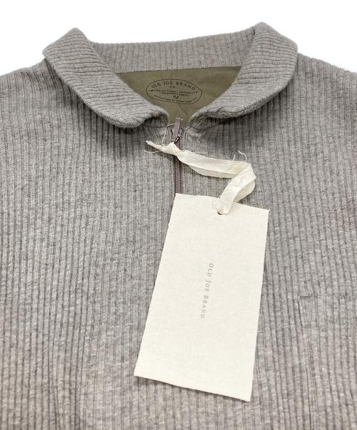 OLD JOE & Co.（オールドジョー）OLD JOE & Co. (オールドジョー) QUATER ZIP COTTON YAK RIBED SHIRTS/クォータージップコットンヤクリブシャツ グレー サイズ:40の古着・服飾アイテム