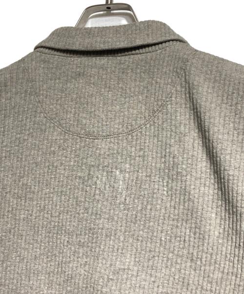 OLD JOE & Co.（オールドジョー）OLD JOE & Co. (オールドジョー) QUATER ZIP COTTON YAK RIBED SHIRTS/クォータージップコットンヤクリブシャツ グレー サイズ:40の古着・服飾アイテム