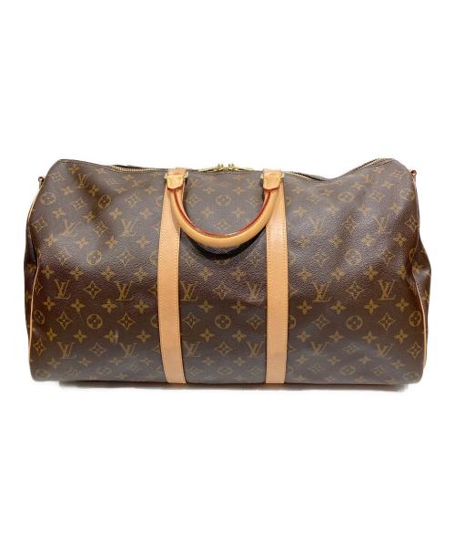 LOUIS VUITTON（ルイ ヴィトン）LOUIS VUITTON (ルイ ヴィトン) ボストンバッグ/Keepall Bandoulière 50 ブラウンの古着・服飾アイテム