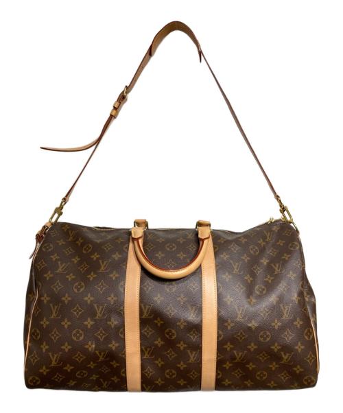 LOUIS VUITTON（ルイ ヴィトン）LOUIS VUITTON (ルイ ヴィトン) ボストンバッグ/Keepall Bandoulière 50 ブラウンの古着・服飾アイテム