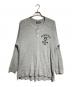 Hysteric Glamour（ヒステリックグラマー）の古着「DEVIL'S MCヘンリーネック スウェット/Henley neck sweatshirt」｜グレー