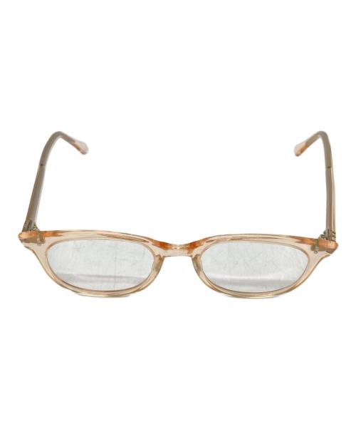 MAJOR（メジャー）MAJOR (メジャー) ヴィンテージアイウェア/Vintage Eyewear クリアオレンジ サイズ:40-22の古着・服飾アイテム