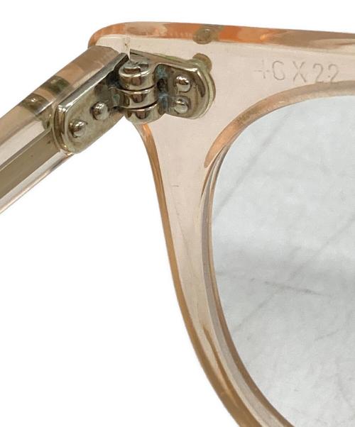 MAJOR（メジャー）MAJOR (メジャー) ヴィンテージアイウェア/Vintage Eyewear クリアオレンジ サイズ:40-22の古着・服飾アイテム