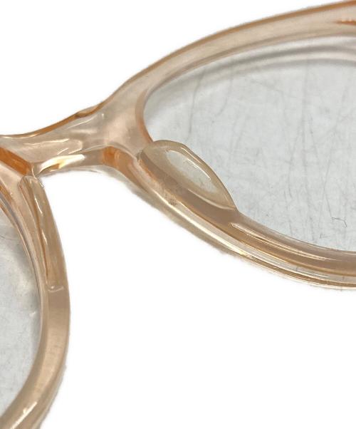 MAJOR（メジャー）MAJOR (メジャー) ヴィンテージアイウェア/Vintage Eyewear クリアオレンジ サイズ:40-22の古着・服飾アイテム