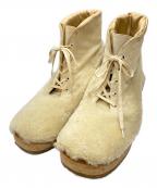 20471120トゥオーフォーセブンワンワントゥーオー）の古着「ファースキーブーツ/Fur ski boots」｜ブラウン