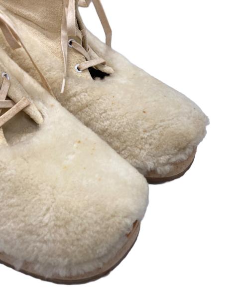 20471120（トゥオーフォーセブンワンワントゥーオー）20471120 (トゥオーフォーセブンワンワントゥーオー) ファースキーブーツ/Fur ski boots ブラウン サイズ:印字なし(27-28cm相当)の古着・服飾アイテム