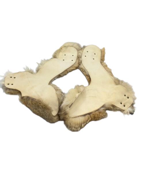 20471120（トゥオーフォーセブンワンワントゥーオー）20471120 (トゥオーフォーセブンワンワントゥーオー) ファースキーブーツ/Fur ski boots ブラウン サイズ:印字なし(27-28cm相当)の古着・服飾アイテム