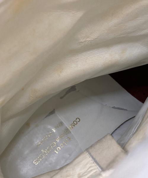 tricot COMME des GARCONS（トリココムデギャルソン）tricot COMME des GARCONS (トリココムデギャルソン) ウェスタンブーツ/Cowboy boots ホワイト サイズ:24.5の古着・服飾アイテム