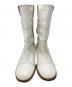 中古・古着 tricot COMME des GARCONS (トリココムデギャルソン) ウェスタンブーツ/Cowboy boots ホワイト サイズ:24.5：18000円