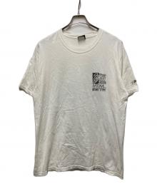 stussy（ステューシー）の古着「バックグラフィックプリントTシャツ」｜ホワイト
