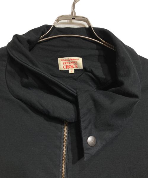 Vivienne Westwood RED LABEL（ヴィヴィアンウエストウッドレッドレーベル）Vivienne Westwood RED LABEL (ヴィヴィアンウエストウッドレッドレーベル) ビッグカラーショートブルゾン/Short blouson  ブラック サイズ:2の古着・服飾アイテム