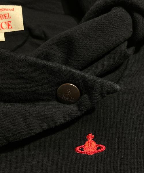 Vivienne Westwood RED LABEL（ヴィヴィアンウエストウッドレッドレーベル）Vivienne Westwood RED LABEL (ヴィヴィアンウエストウッドレッドレーベル) ビッグカラーショートブルゾン/Short blouson  ブラック サイズ:2の古着・服飾アイテム