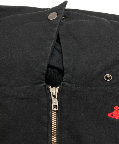 Vivienne Westwood RED LABEL（ヴィヴィアンウエストウッドレッドレーベル）Vivienne Westwood RED LABEL (ヴィヴィアンウエストウッドレッドレーベル) ビッグカラーショートブルゾン/Short blouson  ブラック サイズ:2の古着・服飾アイテム
