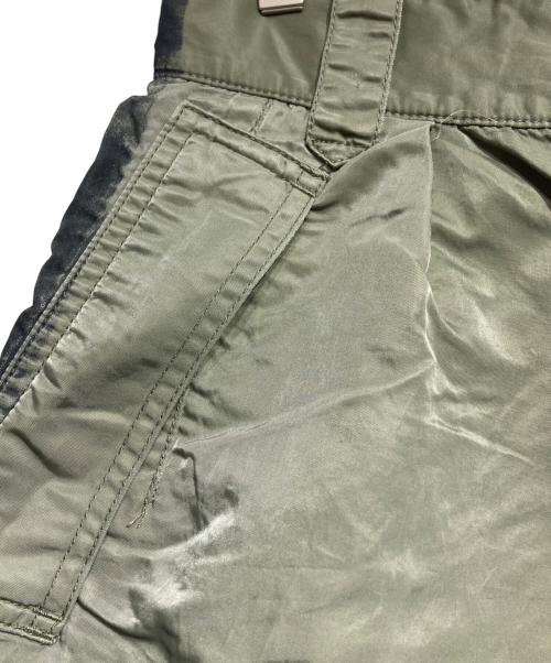 sacai（サカイ）sacai (サカイ) MA-1 Short Pants/ショートパンツ オリーブ サイズ:1の古着・服飾アイテム