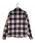 COMME des GARCONS HOMME (コムデギャルソン オム) 縮絨ウールチェックブルゾン/Wool check blouson ネイビー サイズ:S：35000円