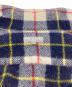 中古・古着 COMME des GARCONS HOMME (コムデギャルソン オム) 縮絨ウールチェックブルゾン/Wool check blouson ネイビー サイズ:S：35000円