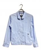 eYe COMME des GARCONS JUNYAWATANABE MAN×VANアイ コム デ ギャルソン ジュンヤ ワタナベ マン×ヴァン）の古着「ストライプシャツブルゾン/Striped shirt blouson」｜ブルー