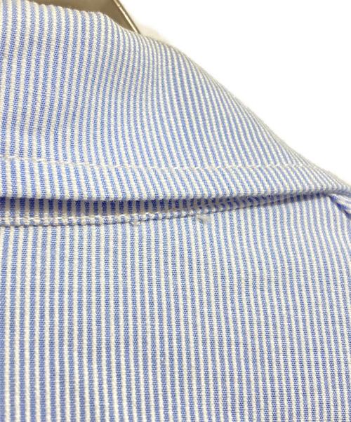 eYe COMME des GARCONS JUNYAWATANABE MAN（アイ コム デ ギャルソン ジュンヤ ワタナベ マン）eYe COMME des GARCONS JUNYAWATANABE MAN VAN (ヴァン) ストライプシャツブルゾン/Striped shirt blouson ブルー サイズ:XSの古着・服飾アイテム