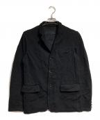 COMME des GARCONS HOMMEコムデギャルソン オム）の古着「メッシュテーラードジャケット/Mesh Tailored Jacket」｜ブラック