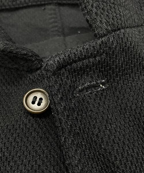 COMME des GARCONS HOMME（コムデギャルソン オム）COMME des GARCONS HOMME (コムデギャルソン オム) メッシュテーラードジャケット/Mesh Tailored Jacket ブラック サイズ:Sの古着・服飾アイテム