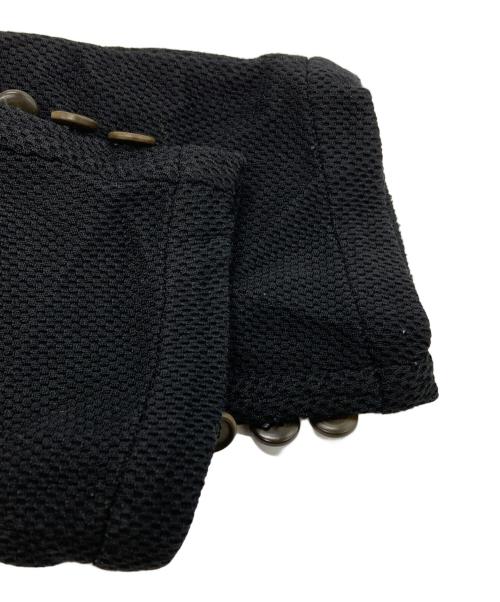 COMME des GARCONS HOMME（コムデギャルソン オム）COMME des GARCONS HOMME (コムデギャルソン オム) メッシュテーラードジャケット/Mesh Tailored Jacket ブラック サイズ:Sの古着・服飾アイテム