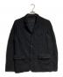 COMME des GARCONS HOMME（コムデギャルソン オム）の古着「メッシュテーラードジャケット/Mesh Tailored Jacket」｜ブラック