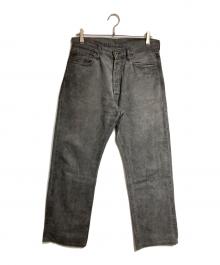 KAPITAL（キャピタル）の古着「ダックフレアパンツ/Duck flare pants」｜ブラック