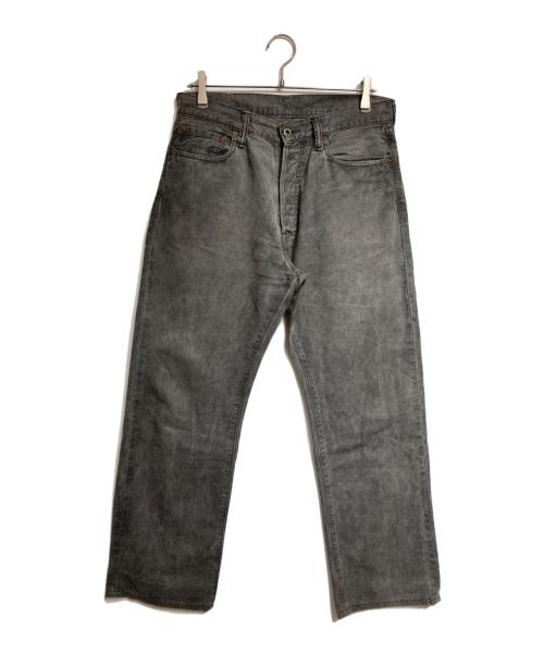 KAPITAL（キャピタル）KAPITAL (キャピタル) ダックフレアパンツ/Duck flare pants ブラック サイズ:34の古着・服飾アイテム