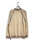 SUGARHILL (シュガーヒル) ZIP-UP LINE KNIT POLO SHIRT/ジップアップ リブニット ポロシャツ ベージュ サイズ:2：11000円