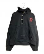 NAMESAKEネイムセイク）の古着「WINFAIR FISHERMAN HOODIE/WINFAIR フィッシャーマン フーディー（パーカー）」｜ブラック