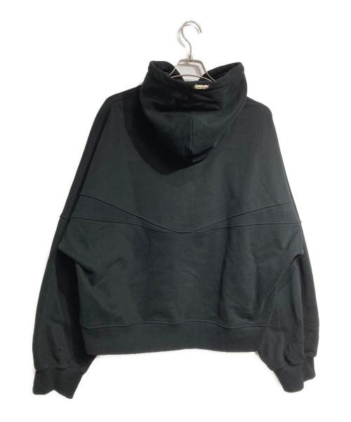 NAMESAKE（ネイムセイク）NAMESAKE (ネイムセイク) WINFAIR FISHERMAN HOODIE/WINFAIR フィッシャーマン フーディー（パーカー） ブラック サイズ:Mの古着・服飾アイテム