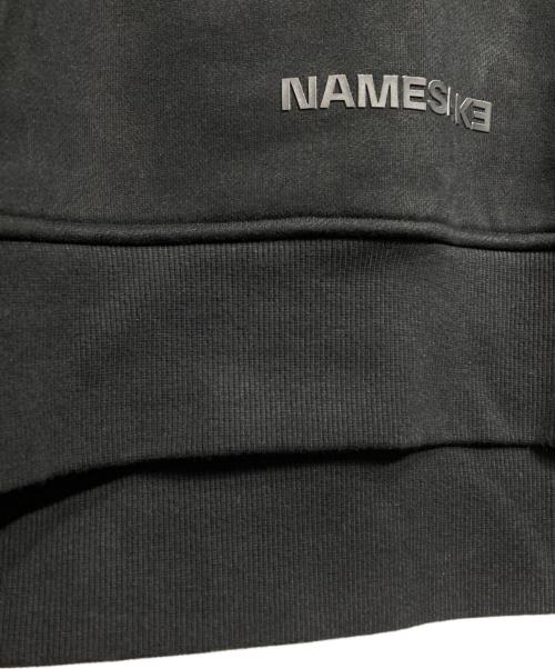 NAMESAKE（ネイムセイク）NAMESAKE (ネイムセイク) WINFAIR FISHERMAN HOODIE/WINFAIR フィッシャーマン フーディー（パーカー） ブラック サイズ:Mの古着・服飾アイテム