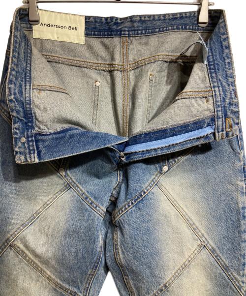 ANDERSSON BELL（アンダーソンベル）ANDERSSON BELL (アンダーソンベル) PANEL CARPENTER BOOT-CUT JEANS/パネル カーペンター ブーツカット ジーンズ インディゴ サイズ:31の古着・服飾アイテム