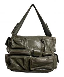 BALENCIAGA（バレンシアガ）の古着「Superbusy ラージ スリングバッグ/Large Sling Bag」｜オリーブ