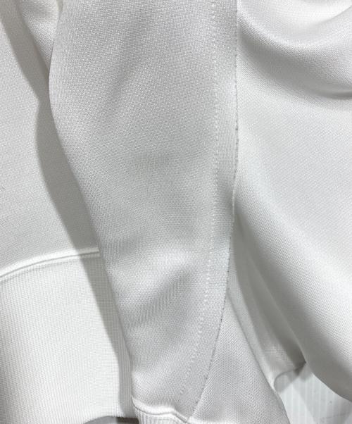 REEBOK（リーボック）REEBOK (リーボック) naokitomizuka (ナオキトミヅカ) half zip deformed sweat shirt/ハーフジップ・デフォルメ・スウェットシャツ ホワイト サイズ:Freeの古着・服飾アイテム