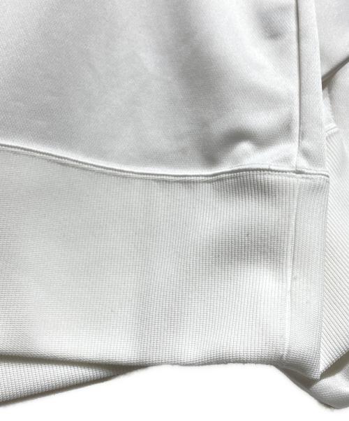 REEBOK（リーボック）REEBOK (リーボック) naokitomizuka (ナオキトミヅカ) half zip deformed sweat shirt/ハーフジップ・デフォルメ・スウェットシャツ ホワイト サイズ:Freeの古着・服飾アイテム