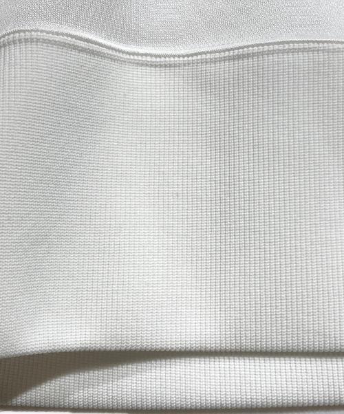 REEBOK（リーボック）REEBOK (リーボック) naokitomizuka (ナオキトミヅカ) half zip deformed sweat shirt/ハーフジップ・デフォルメ・スウェットシャツ ホワイト サイズ:Freeの古着・服飾アイテム
