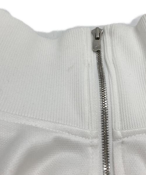 REEBOK（リーボック）REEBOK (リーボック) naokitomizuka (ナオキトミヅカ) half zip deformed sweat shirt/ハーフジップ・デフォルメ・スウェットシャツ ホワイト サイズ:Freeの古着・服飾アイテム