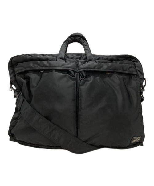 PORTER（ポーター）PORTER (ポーター) TANKER  2WAY BRIEFCASE/タンカー 2ウェイ ブリーフケース ブラックの古着・服飾アイテム