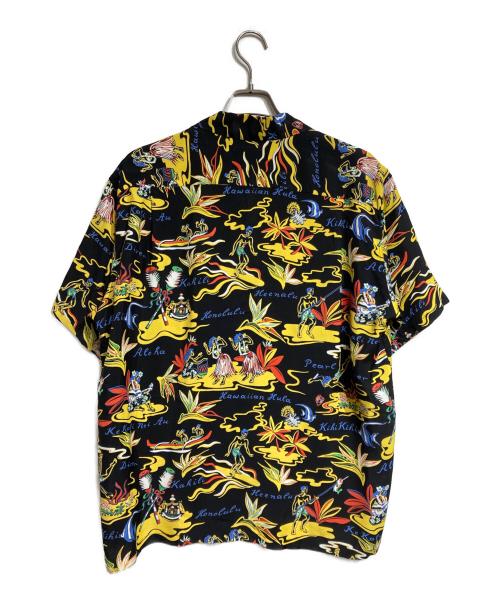Sun Surf（サンサーフ）Sun Surf (サンサーフ) RAYON HAWAIIAN SHIRT ブラック サイズ:Ｌの古着・服飾アイテム