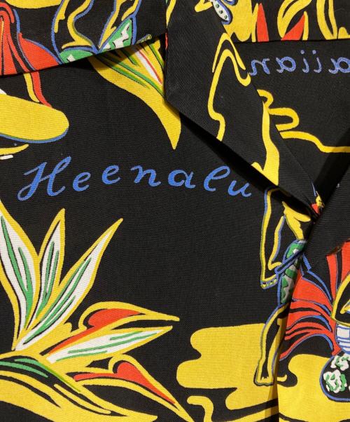 Sun Surf（サンサーフ）Sun Surf (サンサーフ) RAYON HAWAIIAN SHIRT ブラック サイズ:Ｌの古着・服飾アイテム