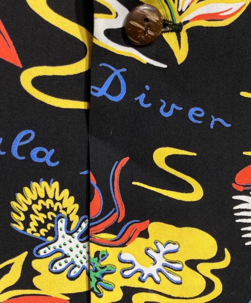 Sun Surf（サンサーフ）Sun Surf (サンサーフ) RAYON HAWAIIAN SHIRT ブラック サイズ:Ｌの古着・服飾アイテム